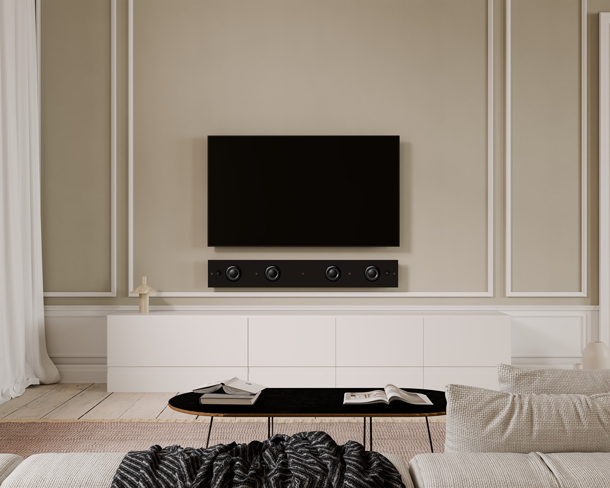 CPH-SOUNDBAR_PARIS_SATIN_LIVING_ONWALL_BLACK_SIZE_1_FRONT